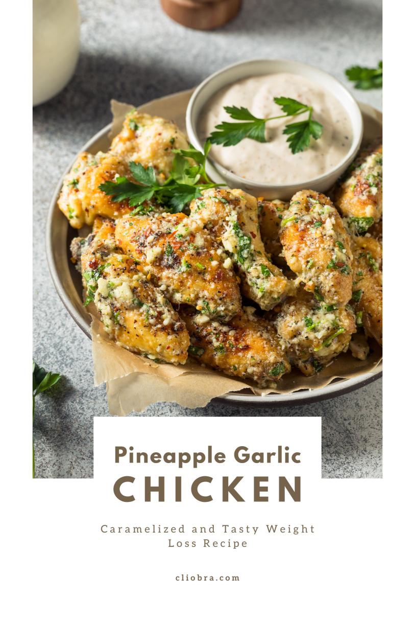 Pineapple Garlic Chicken and Brussels Sprouts – Caramelized and Tasty Weight Loss Recipe