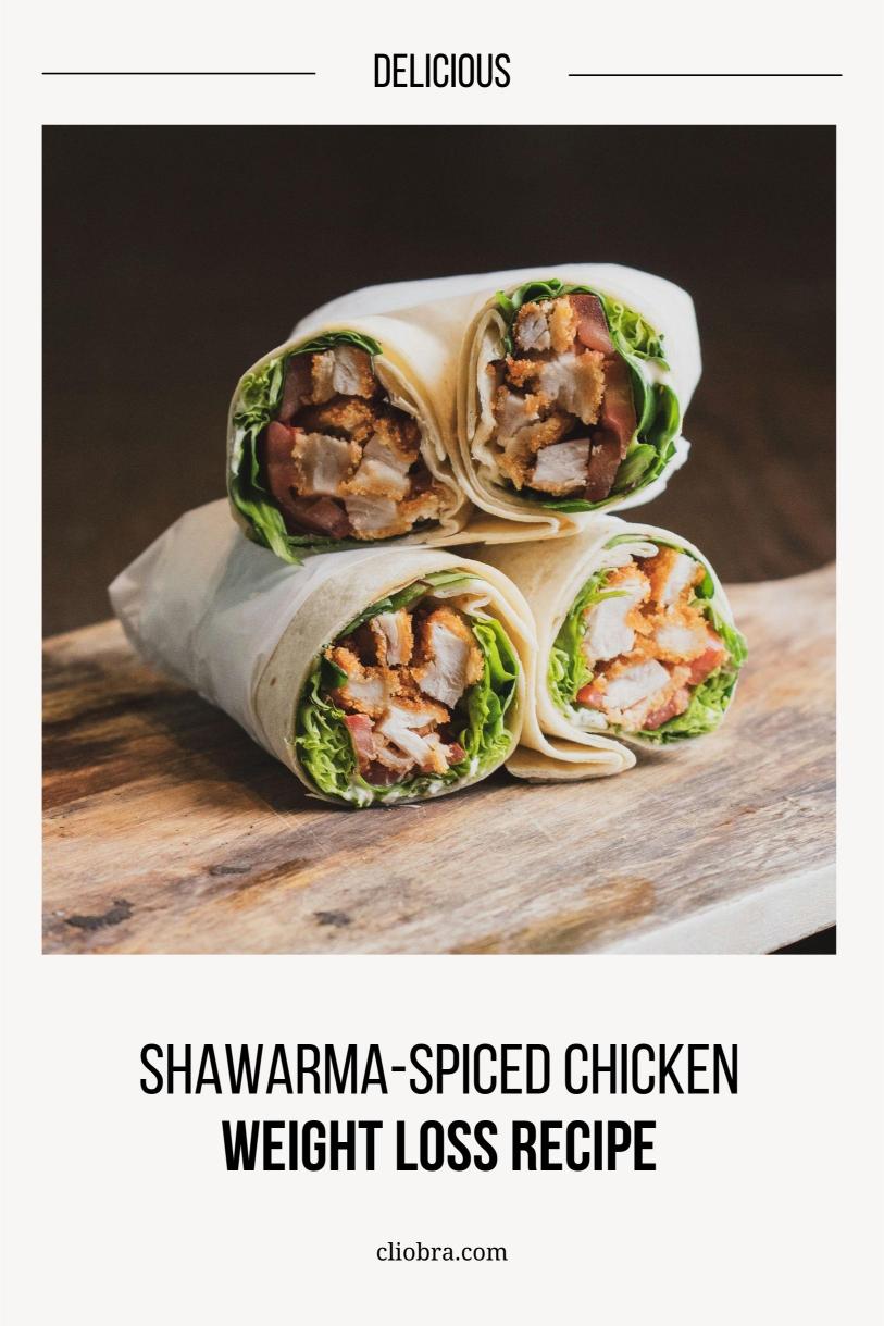 Shawarma-Spiced Chicken with Tahini Slaw – A Low Calorie Weight Loss Recipe