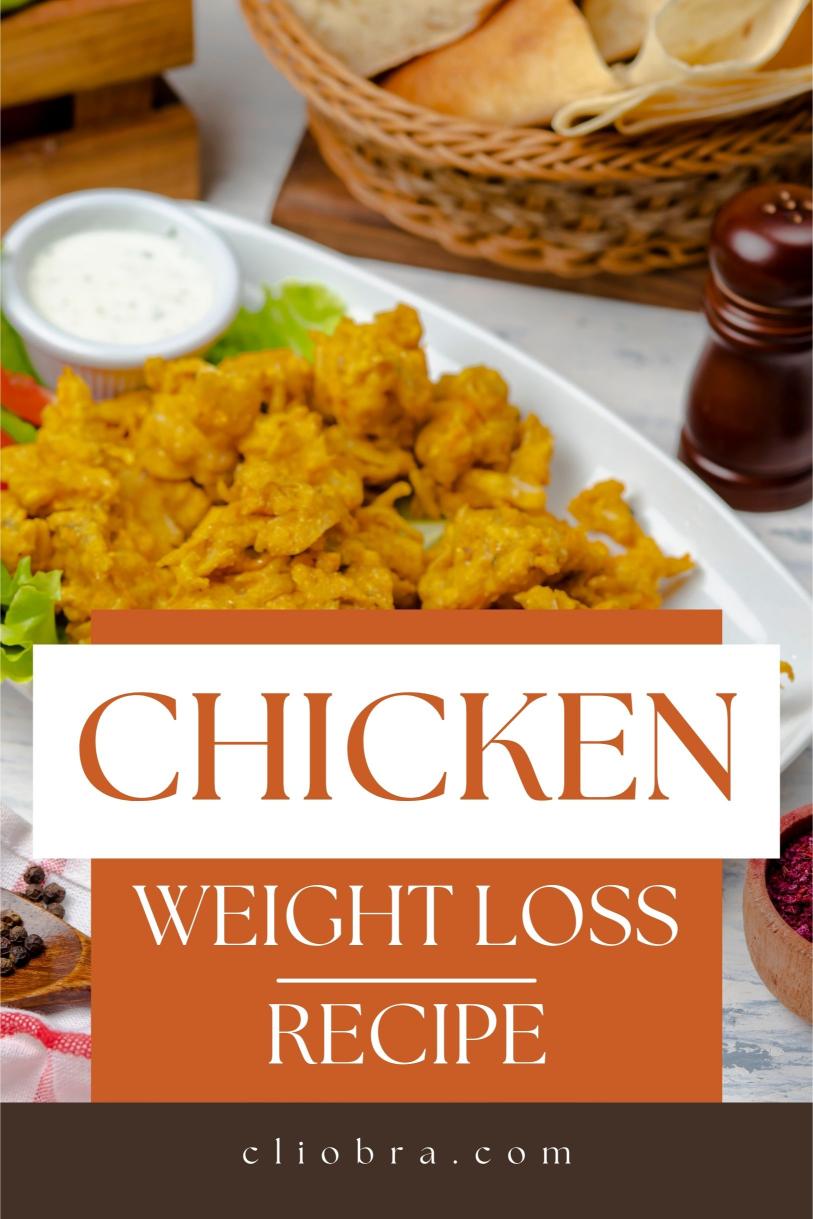 Shredded Chicken Mixed with Diced Cucumber, Mint and Light Yogurt Dressing Weight Loss Recipe