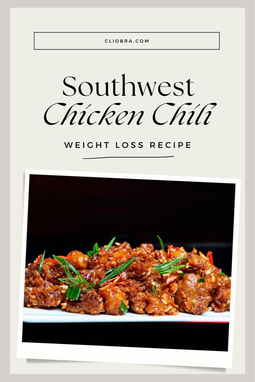 Southwest Chicken Chili – A Bean-Free, Bell Peppers, and Smoky Spices Weight Loss Recipe