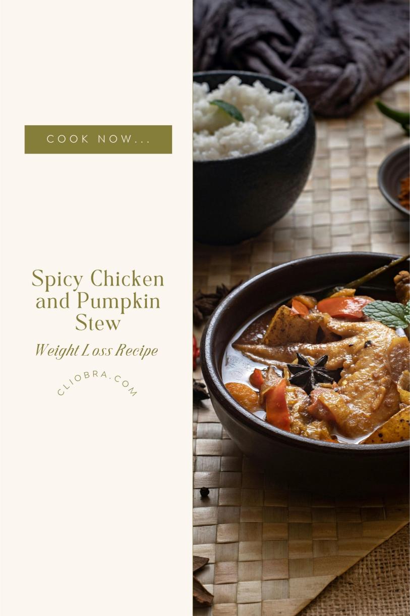 Spicy Chicken and Pumpkin Stew – A Hearty and Delicious Weight Loss Recipe