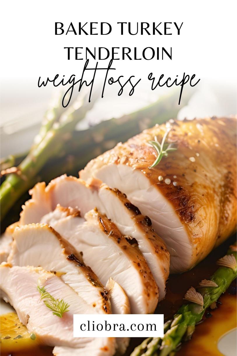 Baked Turkey Tenderloin with Roasted Asparagus and Lemon – A Low Carb Weight Loss Recipe