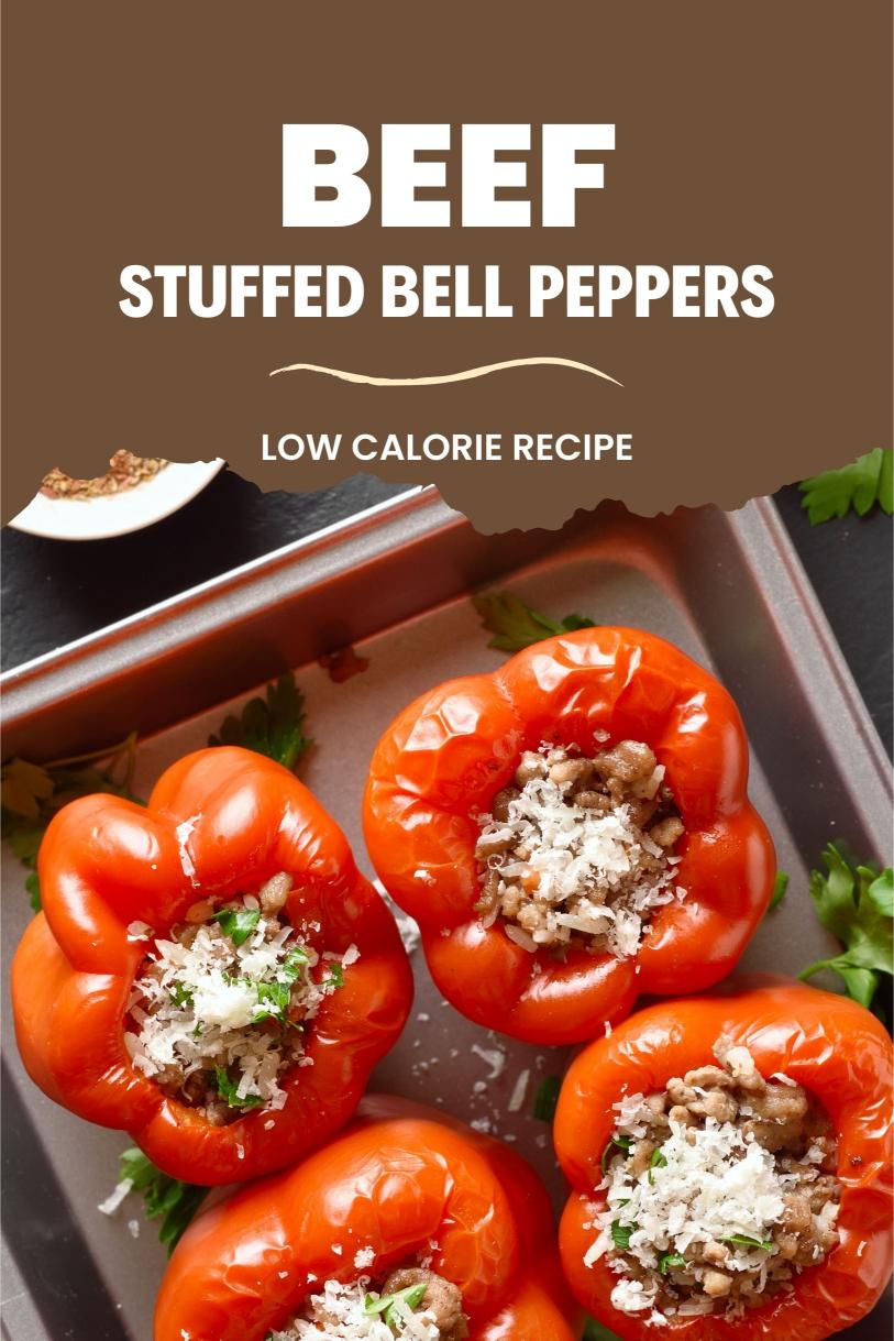 Beef-Stuffed Bell Peppers with Cumin and Cilantro Weight Loss Recipe