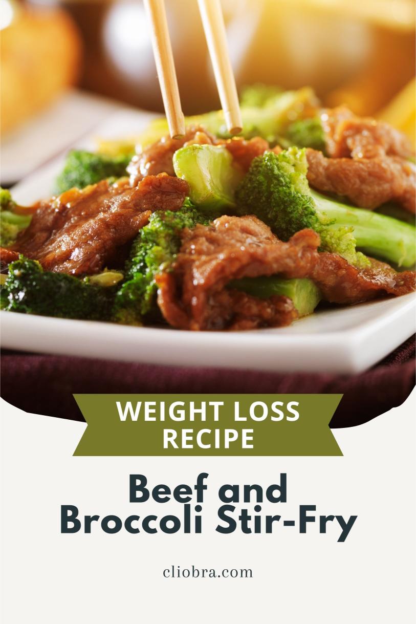 Beef and Broccoli Stir-Fry with A Low-Sodium Soy Sauce Glaze Weight Loss Recipe