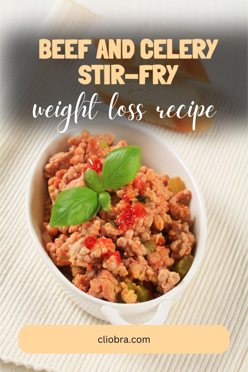 Beef and Celery Stir-Fry – A Perfect Low Calorie Dish Weight Loss Recipe