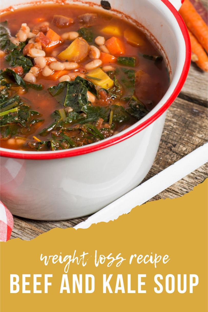 Beef and Kale Soup – A Hearty and Low Calorie Weight Loss Recipe