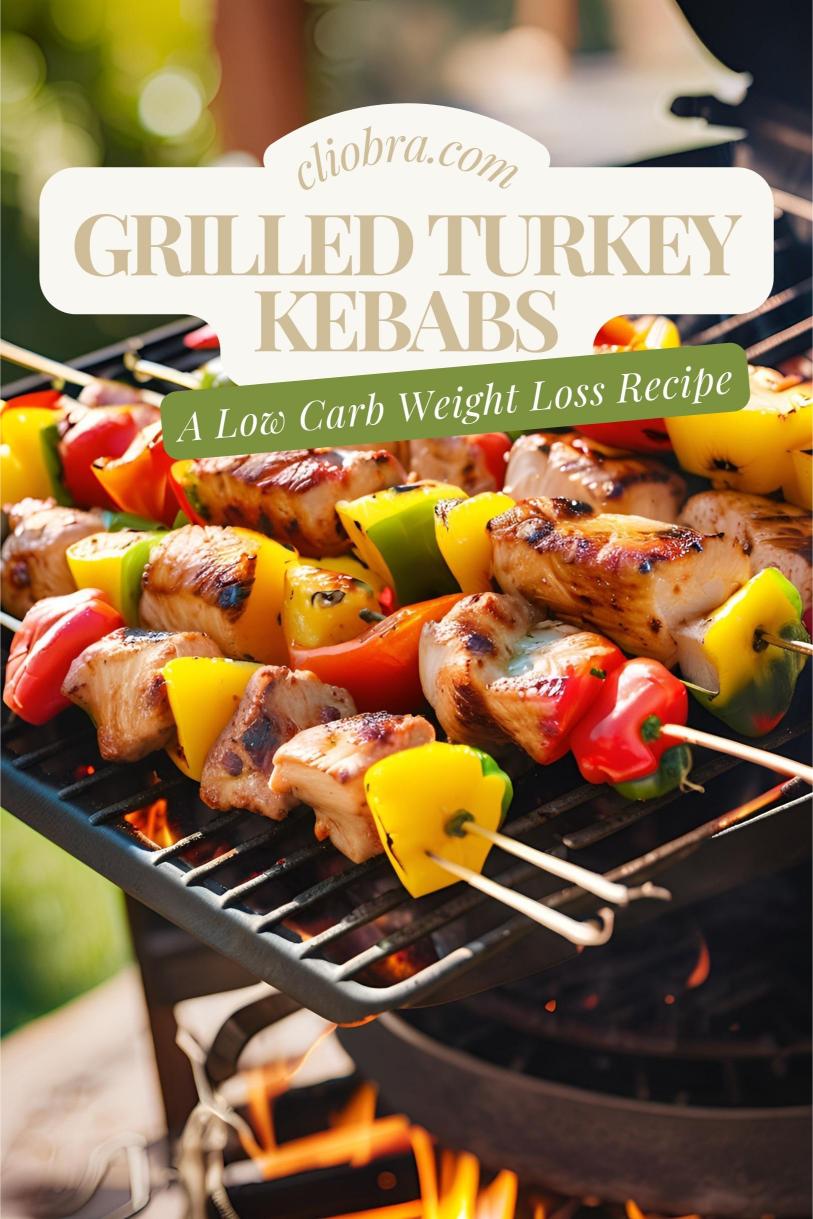 Grilled Turkey Kebabs with Pineapple and Bell Peppers – A Low Carb Weight Loss Recipe