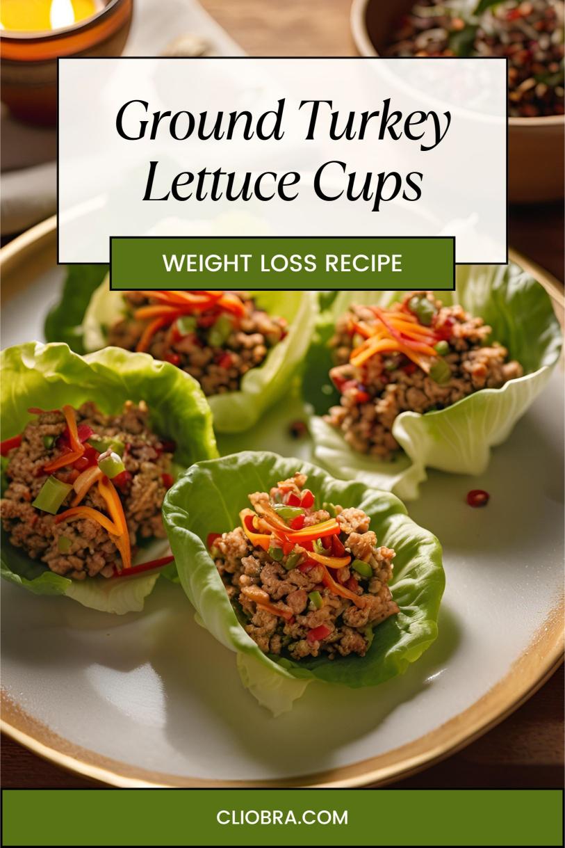 Ground Turkey Lettuce Cups with Mango Salsa – A Tasty and Low Carb Weight Loss Recipe