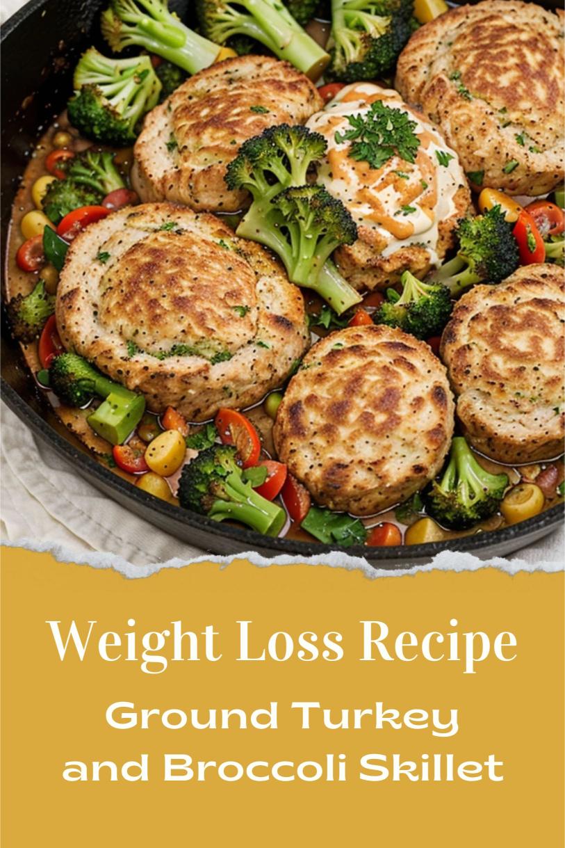 Ground Turkey and Broccoli Skillet with Tamari and Ginger – A Flavorful Weight Loss Recipe