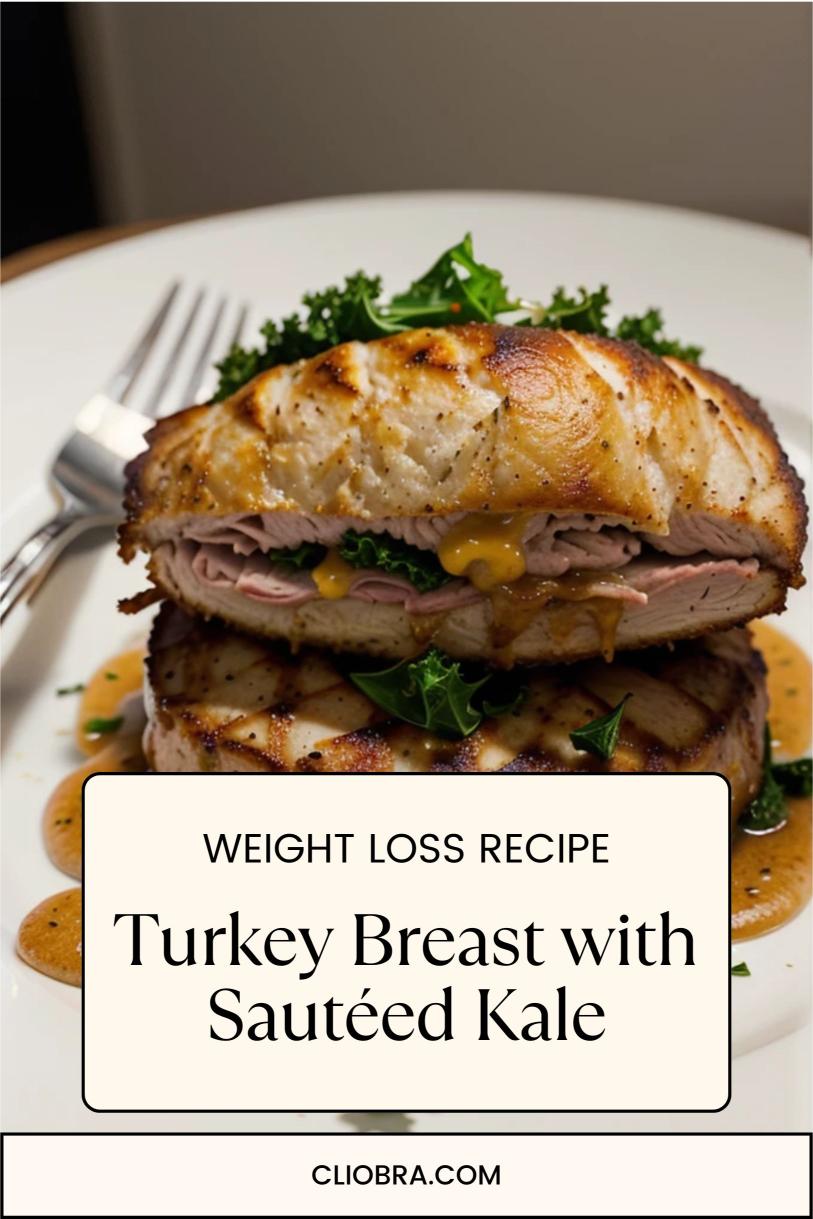 Pan-Seared Turkey Breast with Sautéed Kale and Garlic – A Wholesome Weight Loss Recipe