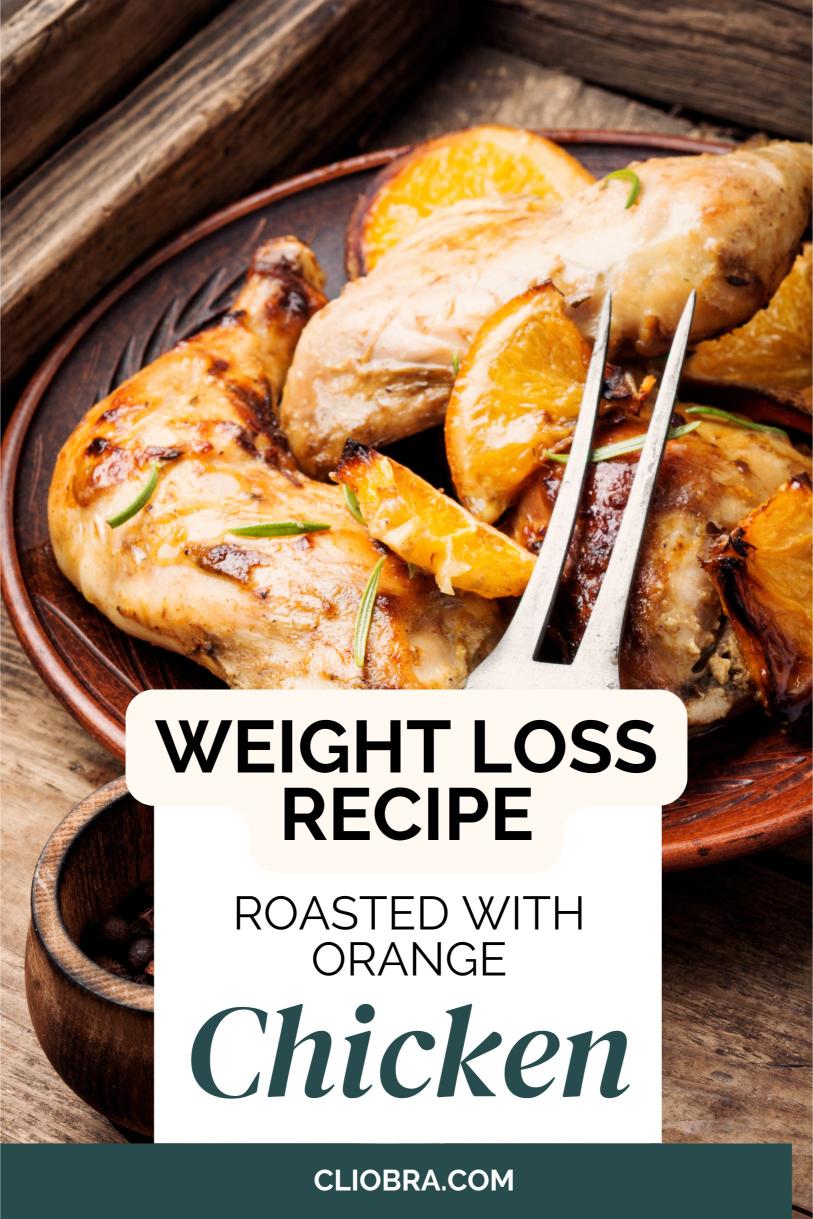 Roasted Chicken with Orange and Turmeric Cauliflower – A High Protein Weight Loss Recipe