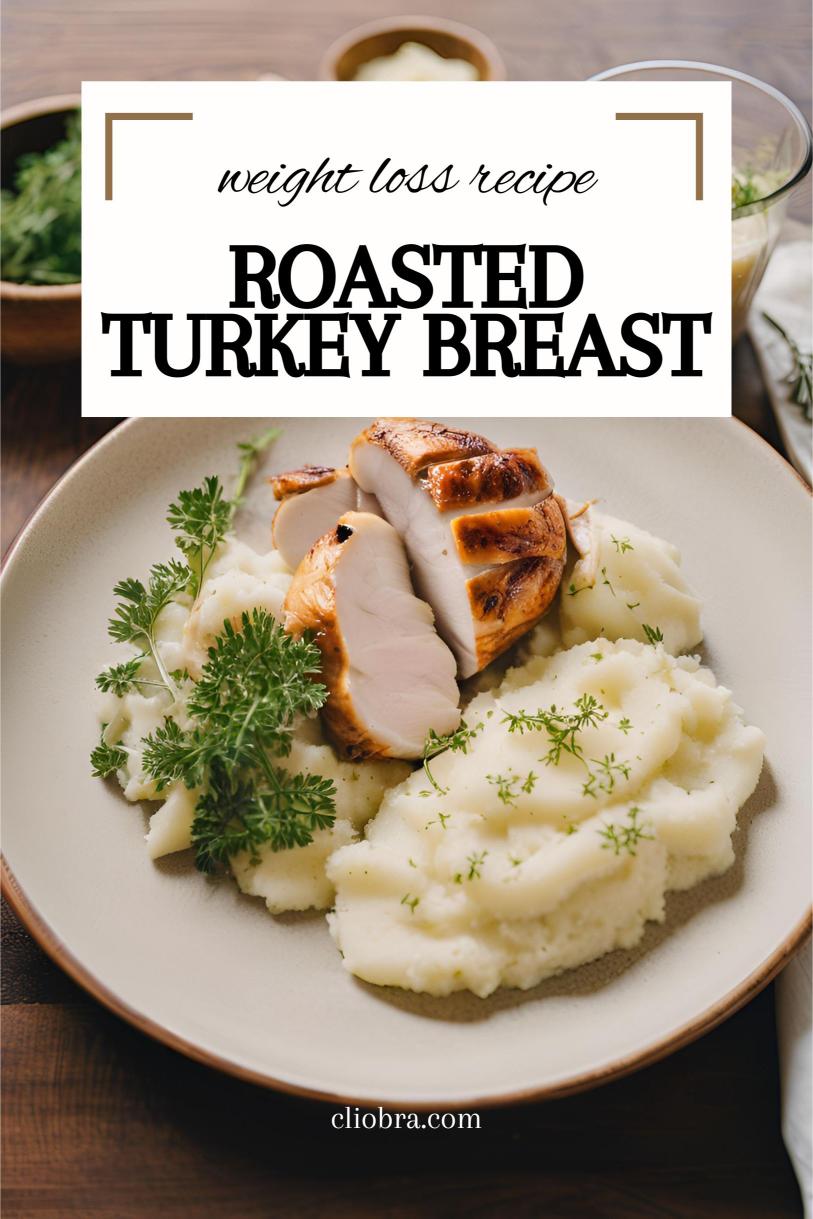 Roasted Turkey Breast with Mashed Turnips and Gravy – A Tasty and Juicy Weight Loss Recipe