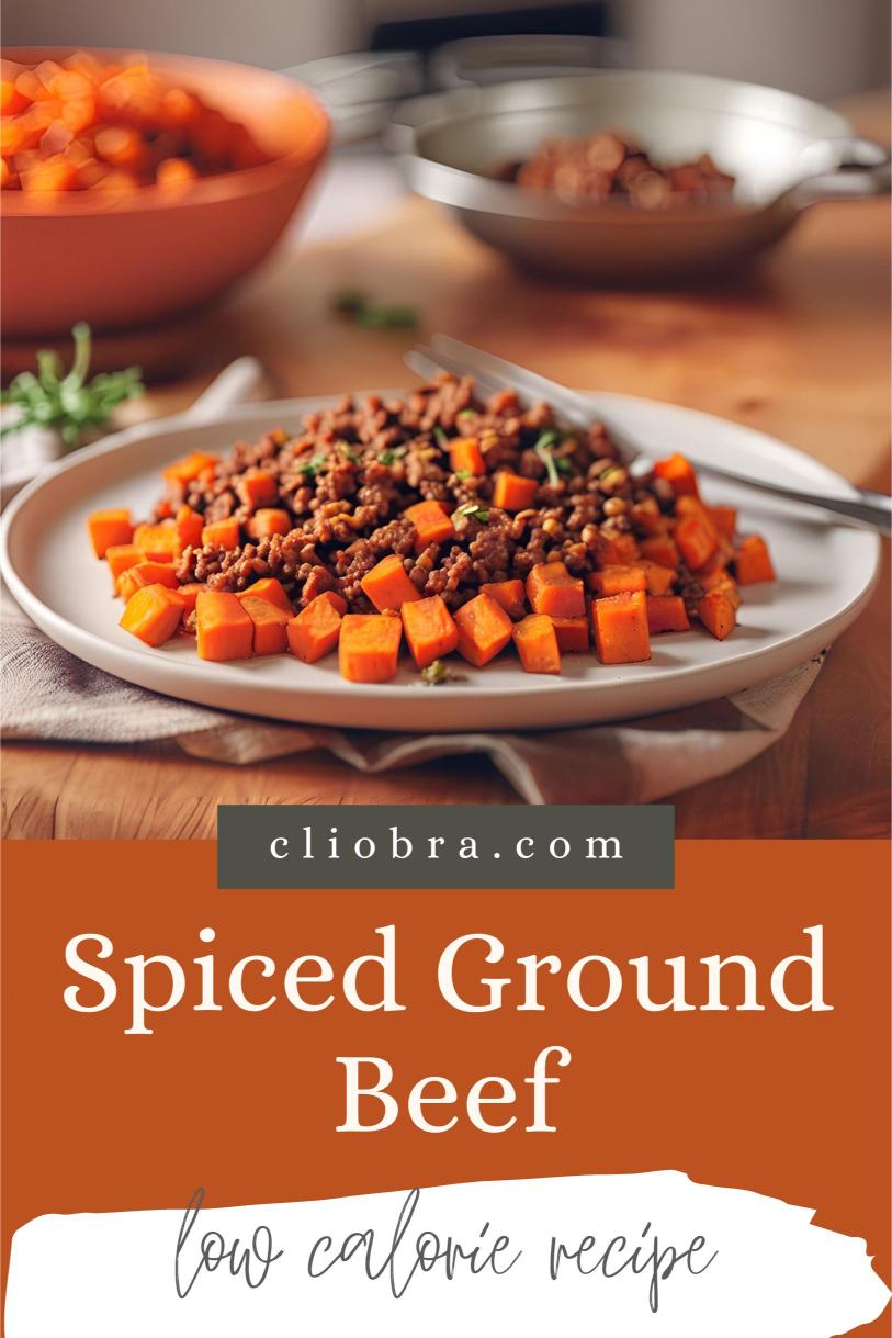 Spiced Ground Beef and Roasted Sweet Potato Hash – A Wholesome Weight Loss Recipe