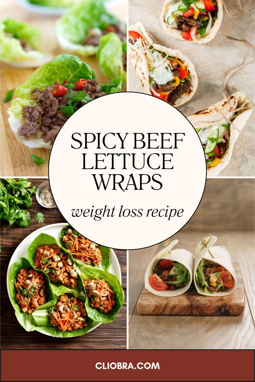 Spicy Beef Lettuce Wraps with Pickled Vegetables – A Protein Rich Weight Loss Recipe