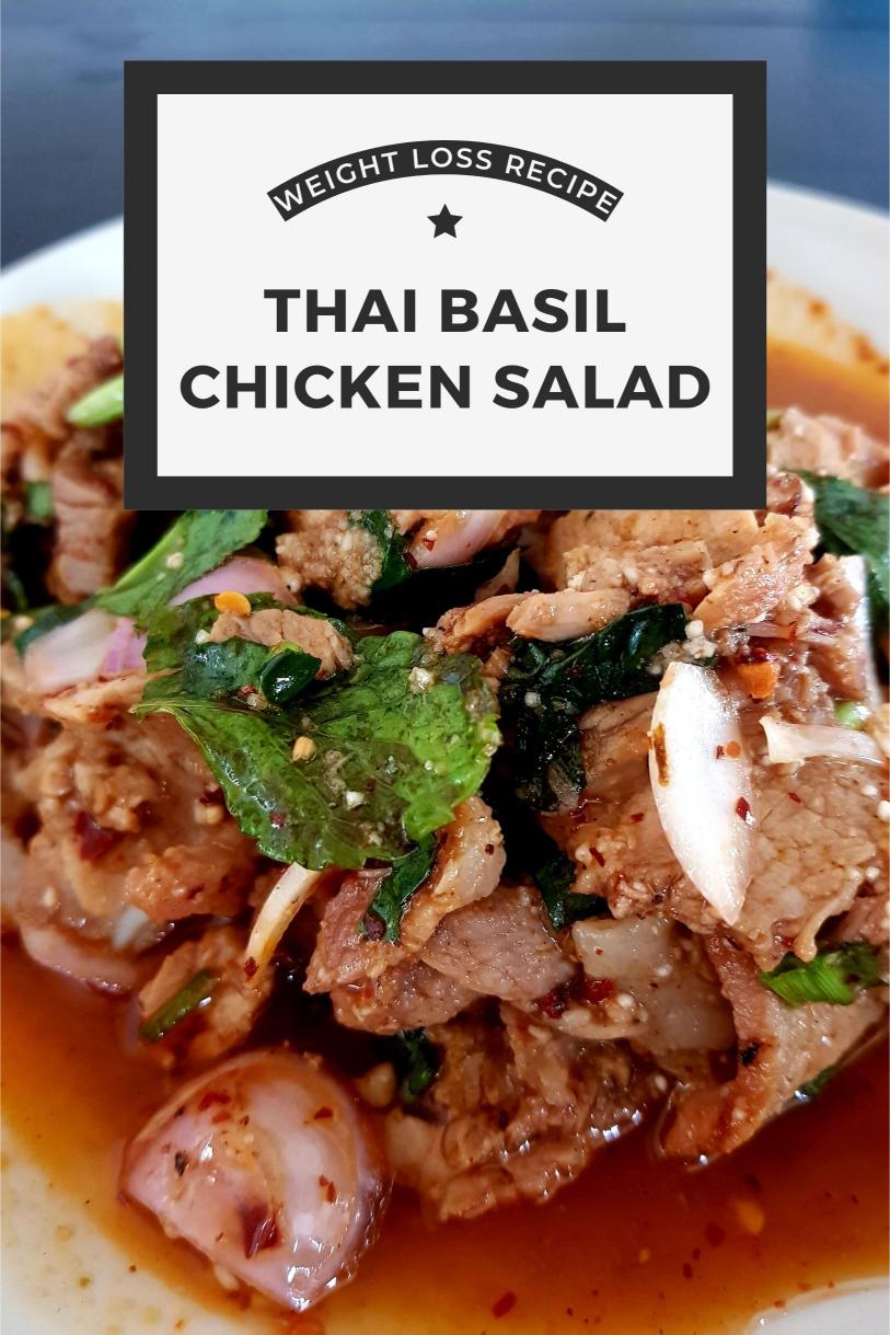 Thai Basil Chicken with Cucumber Salad – A Stir-fried and Healthy Weight Loss Recipe