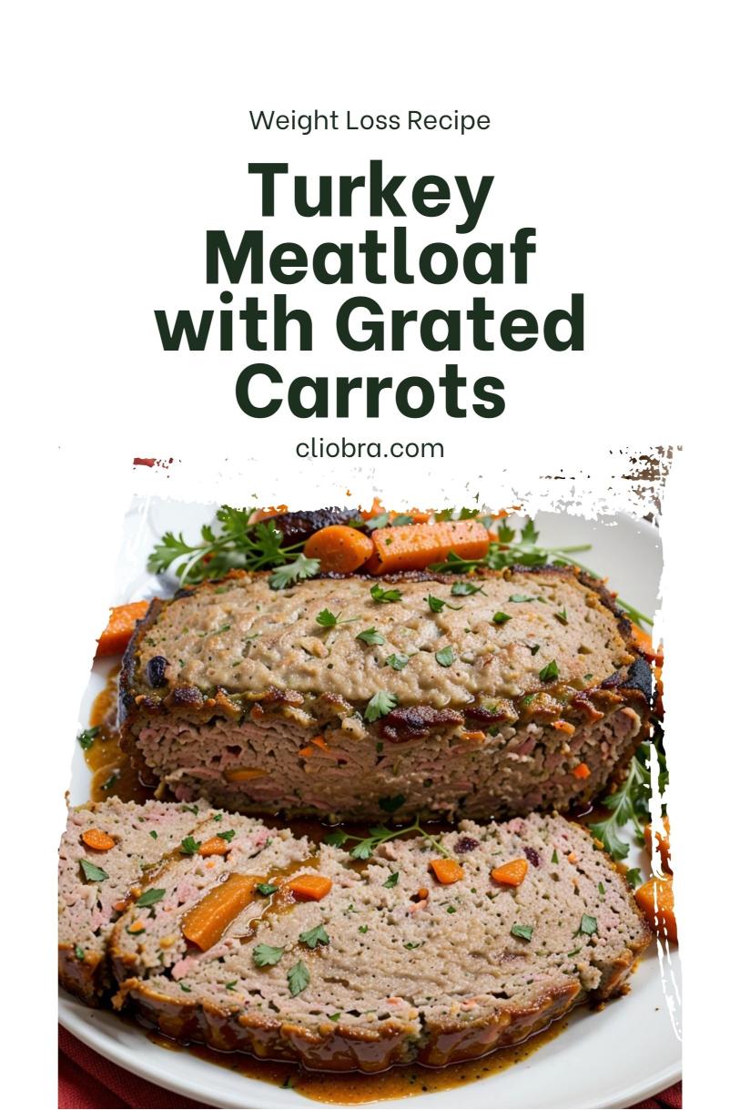 Turkey Meatloaf with Grated Carrots and Zucchini – A Delicious Weight Loss Recipe