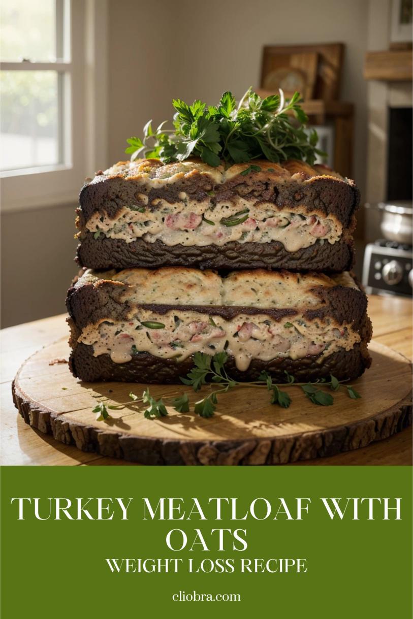 Turkey Meatloaf with Oats and a Side of Green Beans – A Wholesome Weight Loss Recipe