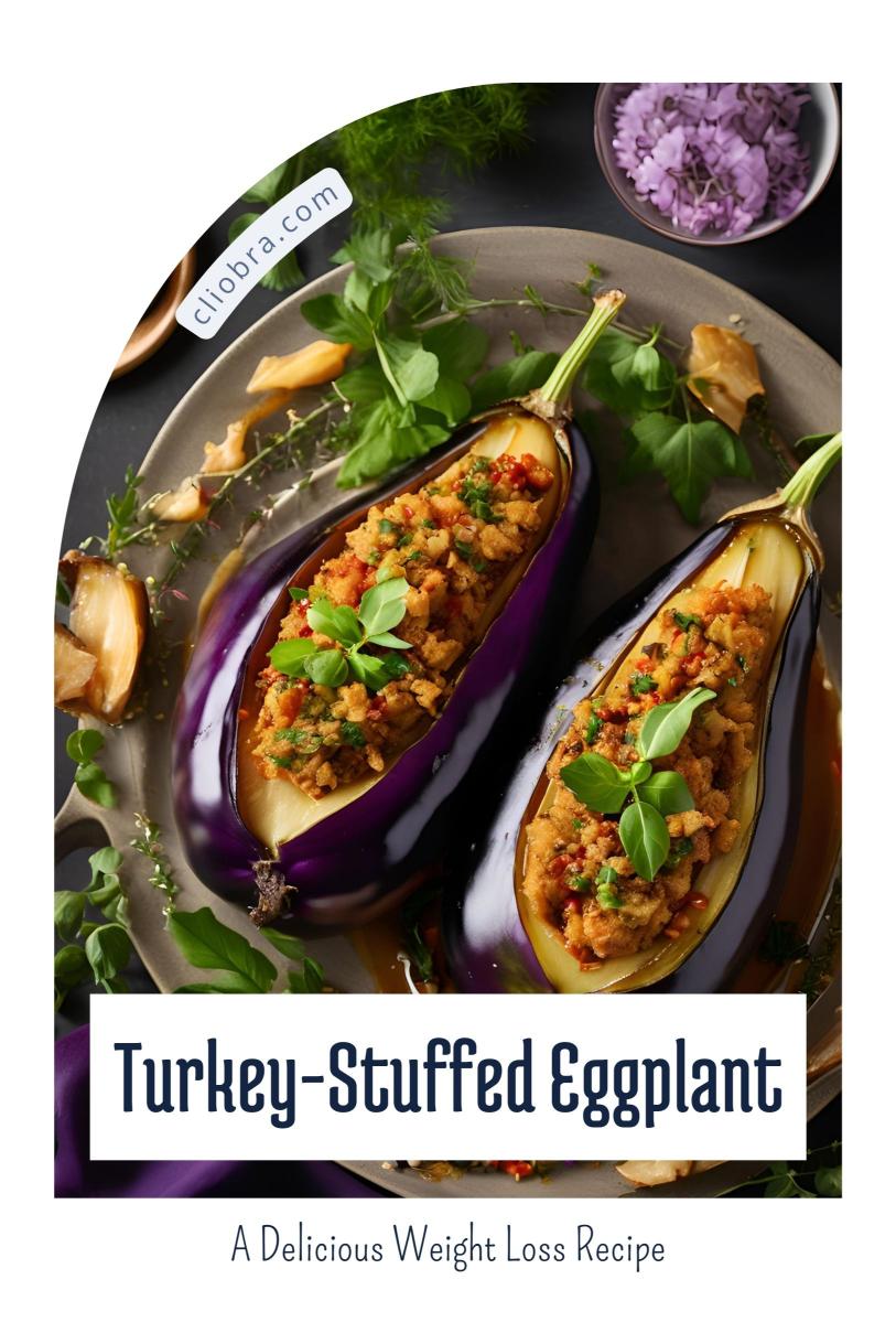 Turkey-Stuffed Eggplant with a Mediterranean Herb Mix – A Delicious Weight Loss Recipe