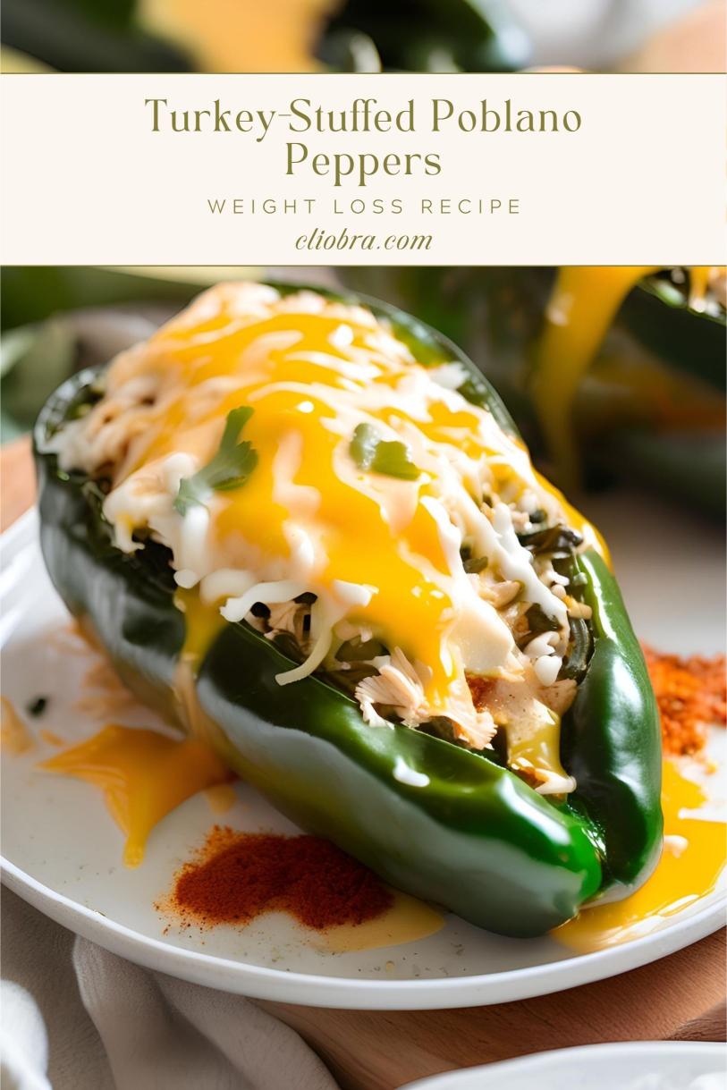 Turkey-Stuffed Poblano Peppers with Potatoes, Quinoa, and Corn – A Weight Loss Recipe