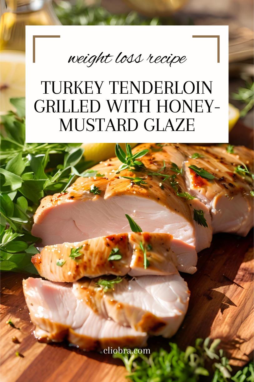 Turkey Tenderloin Grilled with a Honey-Mustard Glaze – A Flavorful Weight Loss Recipe