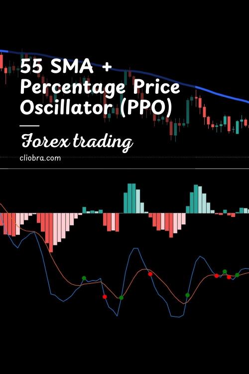 How to Use the 55 SMA + Percentage Price Oscillator (PPO) for Trend Confirmation?